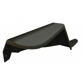 Para-lama em Fibra de Vidro (mais largo) para Jeep Willys  CJ3 na cor Verde lado motorista - 7cm mais largo que o original