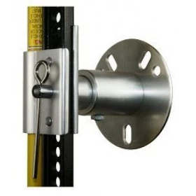 Suporte universal para macaco Hi-Lift - Fixação no estepe (Fabricado em Alumínio Escovado) 