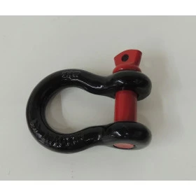 Anilha para Reboque 5/8 4WD Capacidade 4000Kg - Preta e Vermelha