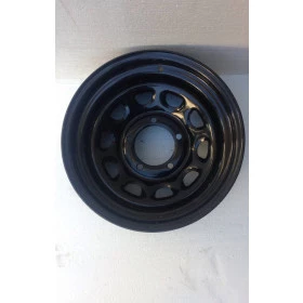 Roda 16x8 5 furos de 139,7 Black piano,  peça única de mostruário 