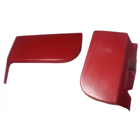 Para-lama em Fibra de Vidro para Jeep Willys  CJ3 na Cor Vermelha lado Passageiro