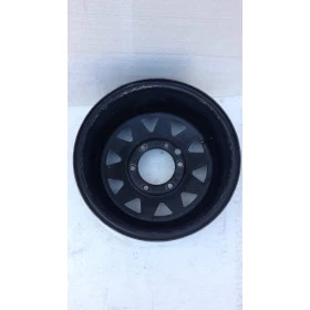 Roda de aço 15x8 modelo Mangels 6 furos de 139.7 peça única ideal para estepe