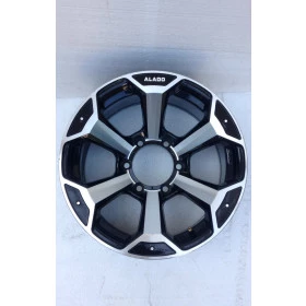 Roda 16 x 8  6 furos de 139.7 Para troller, l 200, Triton ,de liga leve reforçada Nova de mostruário, peça única