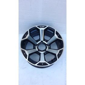 Roda de liga leve reforçada para trilhas  16x8 6 furos de 114.3 ideal para ranger antiga, cherokee anterior a 2003 peça nova De Mostruário 