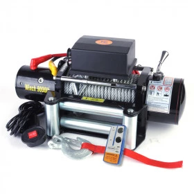 Guincho Elétrico Winch 9.000lbs / 4310kg Pró Line Linha Profissional 24v (Não inclui Controle Remoto SEM FIO)