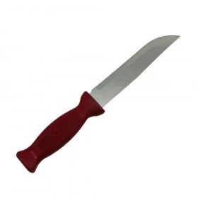 Faca para Pesca Lâmina 11cm - Vermelha
