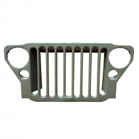 Grade original Jeep Willys 1941 / 1942 em chapa de aço original