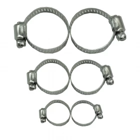 Kit Abraçadeiras 6 peças 3 medidas Diferentes