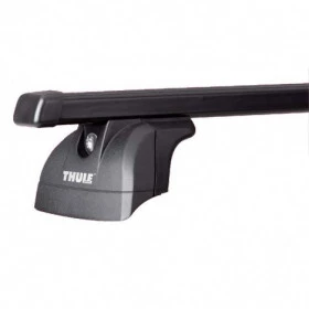 Rack Thule (Barras de Aço) para DISCOVERY III - 5P SUV c/trilho no teto (Ano 04 a 09)