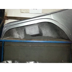 Paralama esquerdo em fibra reforçada para jeep willys