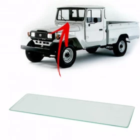 Vidro degrade do Para-brisa para Toyota Bandeirante ano 1982 à 1989
