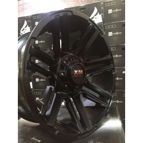 Jogo 4 Rodas de Liga Leve Reforçada 20x10 6 Furos de 139.7 - Offset 0 - Ideal para L200 Triton