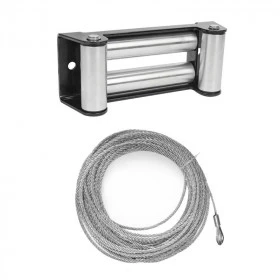 Kit Cabo e Rolete Guia para guincho 12.000 e 9000