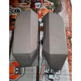 Par de  Para Lamas de Fibra para JEEP cj3 1950, 1951,1952,1953,1954  (Usado em Perfeito Estado)