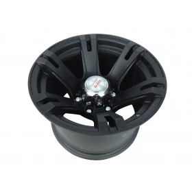 Roda Fortwheel Italian Black em Liga 15x10, 6 Furos de 139,7 p/ L-200 , Engesa, Pajero, Triton, Troller, Frontier, Hilux