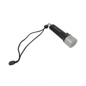 Lanterna de Mergulho 980.000 Lumens LED Cree Q5 à Prova D'água - Cor: Preta