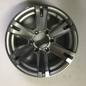 1 roda de liga leve reforçada 16x8 6 furos de 139.7 -  produto novo fora da caixa