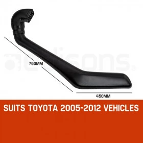 Snorkel Hilux 2005 à 2015 peças nova, completa fora da caixa,  De exposição em feiras 