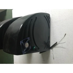 Par de caixa para auto falante, ideal para colocar sobre a caixa de rodas do Jeep Willys  embaixo do Santo Antônio