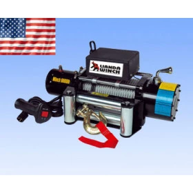 Guincho Elétrico Winch 9.000lbs / 4300kg  12v / Pro 4X Linha Profissional - Dissipador de calor - Solenoide - GRÁTIS CON