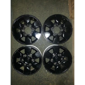 Jogo de Rodas 15x7 6 furos de 139.7 Originais da Toyota Hilux Anterior à 2005 (semi novas)