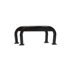 Estribo Xadrez 3" (P. 1,5mm) em Aço para Jeep Willys Bernardão - Maceral (PAR)