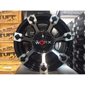 Jogo com 4 rodas 17x9   6 furos de 139.6  para hilux  triton  Troller