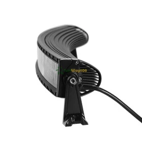 Farol de Led Tipo Barra (Barra Curva) 540W  1,31mts 96 Leds