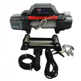 Guincho Elétrico Winch 10.000lbs / 4530kg Australian Design 2019 - Com solenoide blindado, pintura fosca texturizada e C