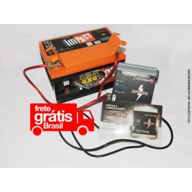 Carregador de Bateria / Fonte Automotiva Stetsom Infinite 50A  50 Amperes 12 volts - Com Regulagem de Tensão Inteligente