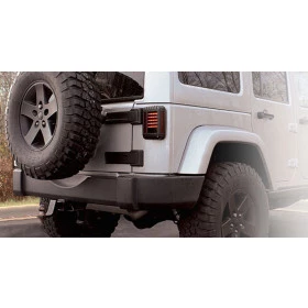 Par de Lanterna de led para Jeep Wrangler de 2008 à 2017 - (Lanterna padrão Wrangler Americano )