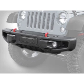 Para choque com Mesa de Guincho Dianteiro para Jeep Wrangler após 2008  USA original