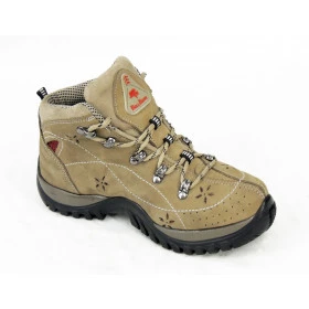 Tenis Bell Boots Nobuck Outback Feminino - Castor / Vermelho