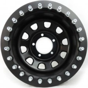 Roda Daytona Black 17x9 com Bead Lock Furação 5x127