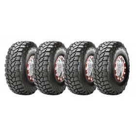 Combo: 4 Pneus Maxxis Trepador 40/15.5 aro 22 + Roda Tuff 22x9