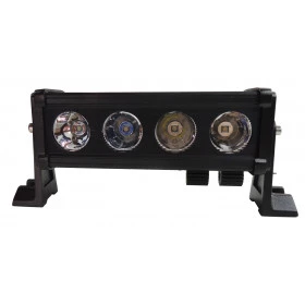 Farol de led tipo barra, 4 LEDS , 40 w ( COMPACTO E O MAIS POTENTE DA CATEGORIA ) Alcance 200 metros  ( 20 cm )