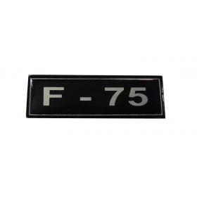 Plaqueta F-75
