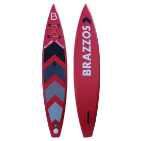 Prancha Stand up Brazzos Race 12'6" Vermelho