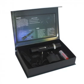 Lanterna de led com bateria recarregavel