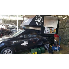 Worktruck - Já começou ter idéias para superar a crise? Baú em Fibra para uso comercial - Compatível com Fiat Estrada, M