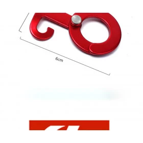Relógio de Temperatura Fundo Branco Ponteiro Laranja com Aro Cromado de 52mm
