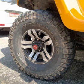 Jogo com 4 Pneus 33x12.5 R15  Modelo CF 3000 Mud MT  Dianteiros Meia Vida Traseiros  80% de Vida Útil