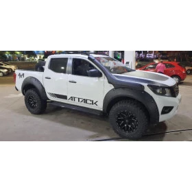 Jogo De Alargadores De Paralamas Frontier 2017 2018 2019 2020 2021 em Plástico ABS 