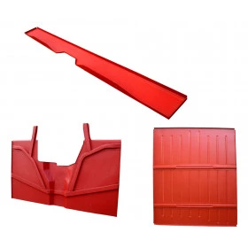 Kit de Assoalho para Jeep CJ2 e CJ3 Dianteiro / Traseiro / Travessa Central