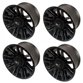 Jogo com 4 Rodas 17x9 6 furos de 139.7 - Reforçada e Ideal para Off Road