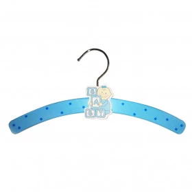 Cabide Infantil p/ Bebê Azul Unissex 25,5x12,5cm Unitário