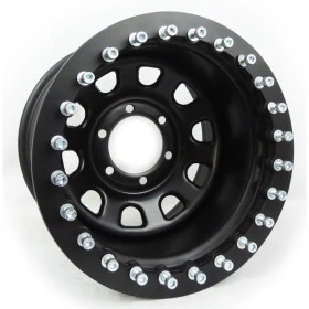 Roda Daytona Black 17x9 com Bead Lock Furação 6x139,7