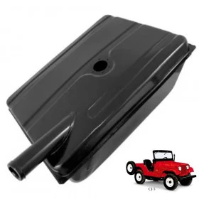 Tanque de Combustível de Chapa Modelo Original 39 litros para Willys CJ5 de 1956 à 1983