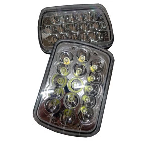 Farol Led  ( Par ) Original  Troller de 99 à 02, Bandeirante, Cherokee 93 à 99 -Suporte deve ser ada
