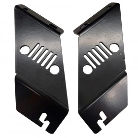 Suporte para barra de led para colocar nas dobradiças do capô para Jeep Wrangler JK (par) para 1 veículo
